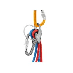 Karabinek Petzl ATTACHE SCREW-LOCK GREY 