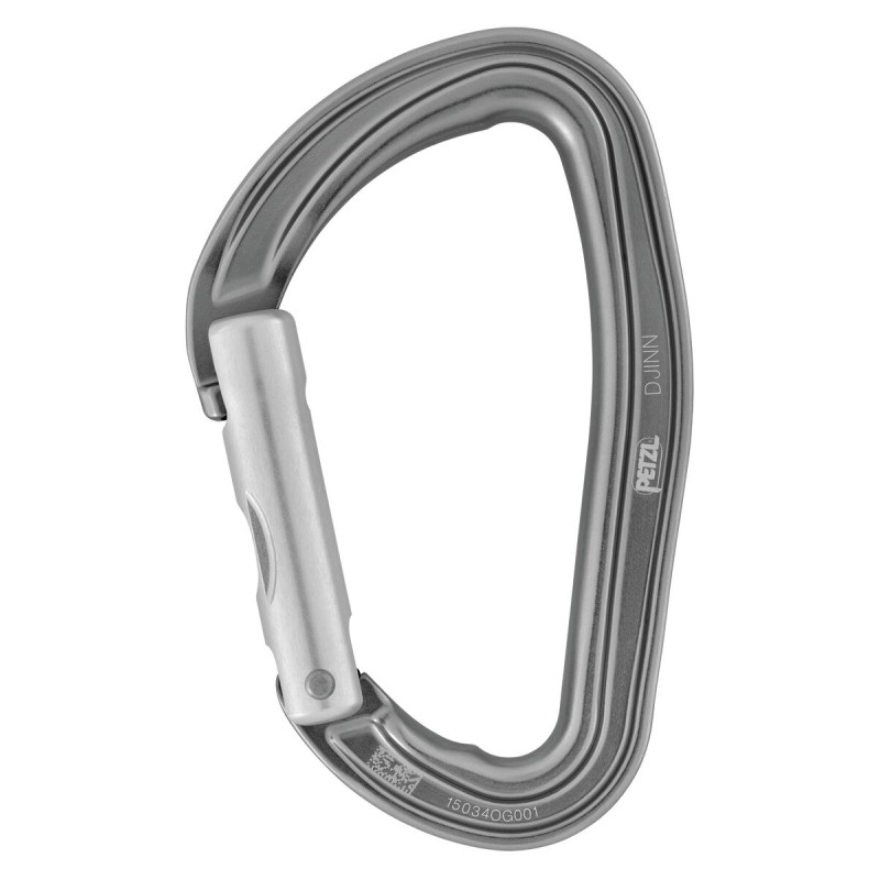 Karabinek Petzl DJINN GREY prosty