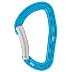 Karabinek Petzl DJINN TURQUOISE wygity 