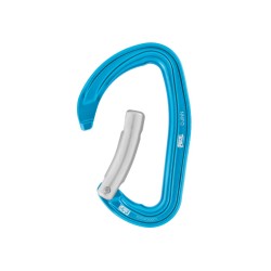 Karabinek Petzl DJINN TURQUOISE wygity 