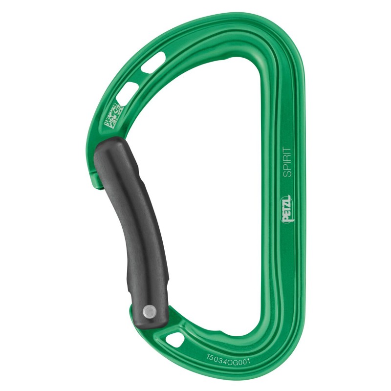 Karabinek Petzl SPIRIT GREEN wygity 