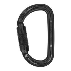 Karabinek Petzl Am'D TWIST-LOCK BLACK