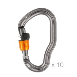 Karabinek Petzl VERTIGO WIRE-LOCK (10 szt)