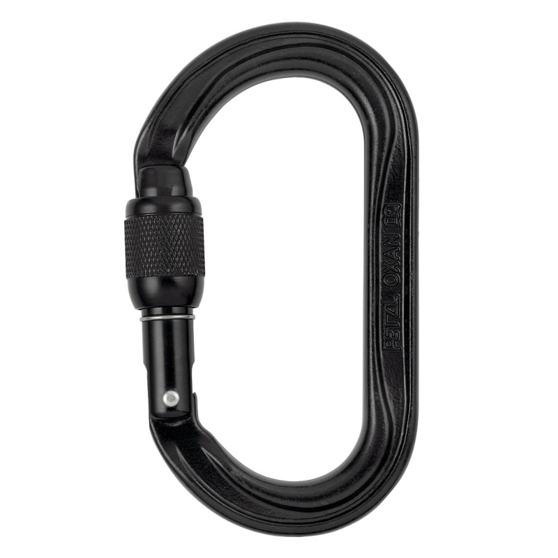 Karabinek Petzl OXAN SCREW-LOCK BLACK 