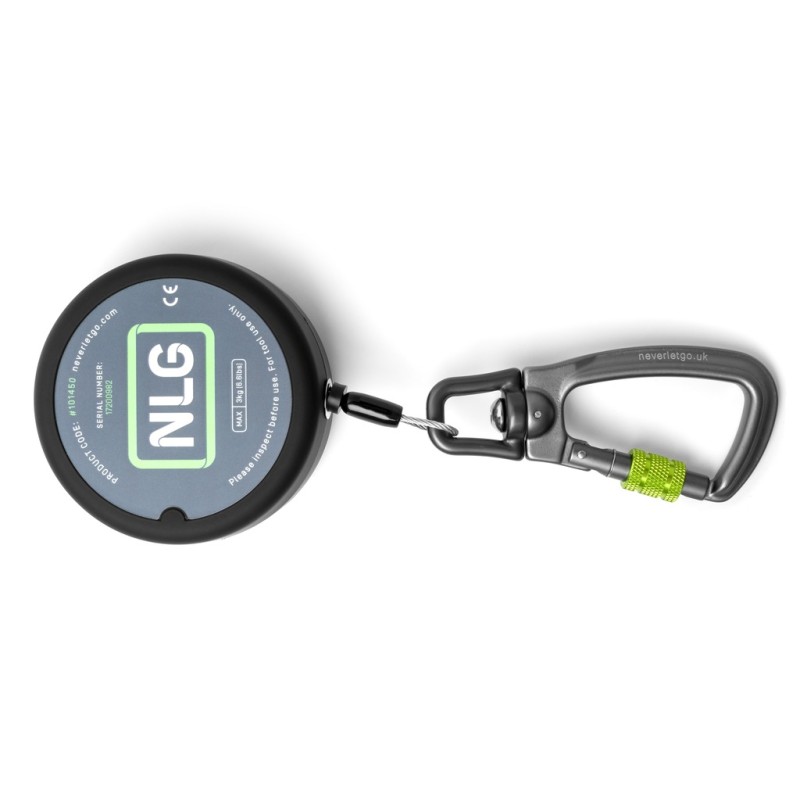 Lonża NLG HEAVY DUTY RETRACTABLE TOOL LANYARD