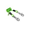 Lonża NLG SHORT COIL TOOL LANYARD QUICK CLIP