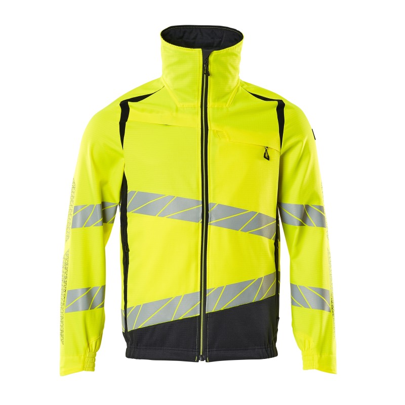 Kurtka MASCOT ACCELERATE SAFE Stretch Zones - two-toned - ProWash® hi-vis yellow.dark navy rozm. L