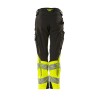 Spodnie MASCOT ACCELERATE SAFE Ladies fit DIAMOND - ULTIMATE STRETCH black /hi-vis yellow rozm. 76C34