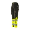 Spodnie MASCOT ACCELERATE SAFE Ladies fit DIAMOND - ULTIMATE STRETCH black /hi-vis yellow rozm. 76C34