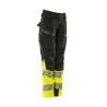 Spodnie MASCOT ACCELERATE SAFE Ladies fit DIAMOND - ULTIMATE STRETCH black /hi-vis yellow rozm. 76C36