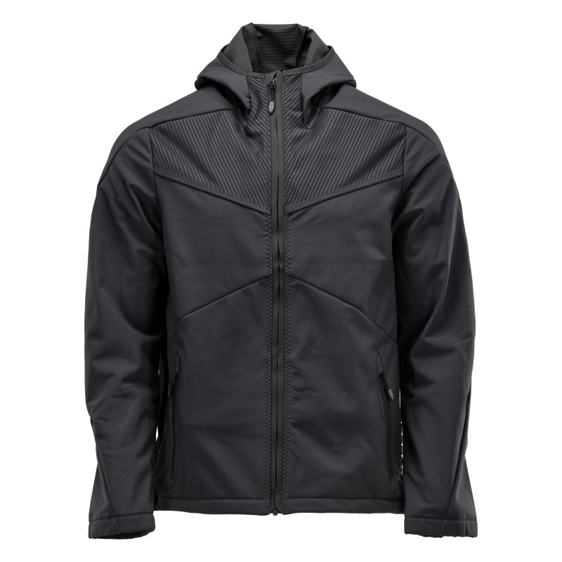 Kurtka MASCOT SOFTSHELL with hood black rozm. XL 