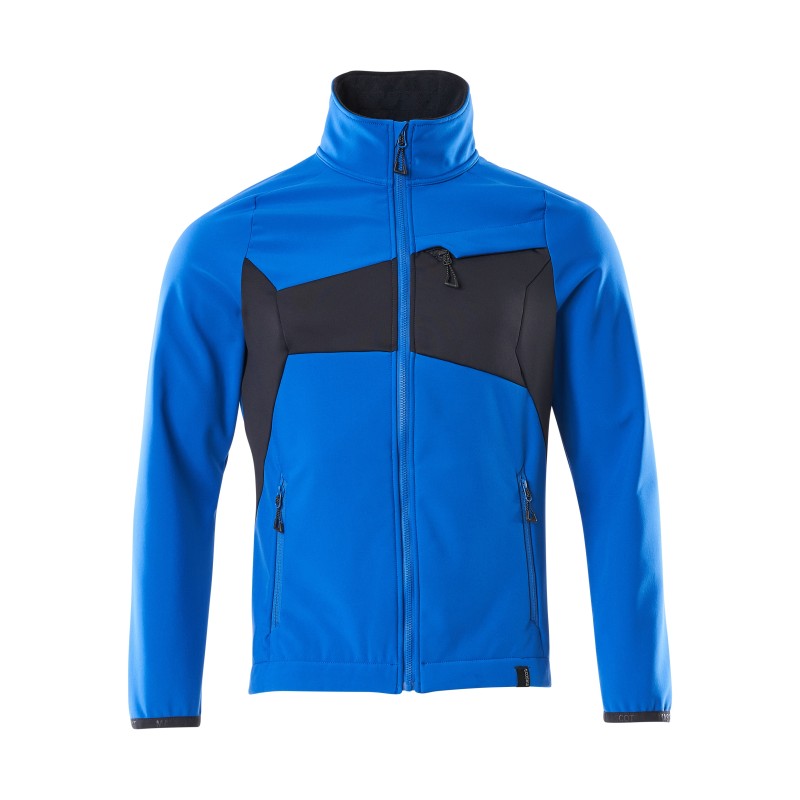 Kurtka MASCOT ACCELERATE softshell azure black/dark navy rozm.  L