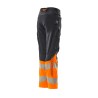 Spodnie damskie MASCOT ACCELERATE SAFE DIAMOND - Stretch Zones - two-toned dark navy/hi-vis orange rozm. 82C38