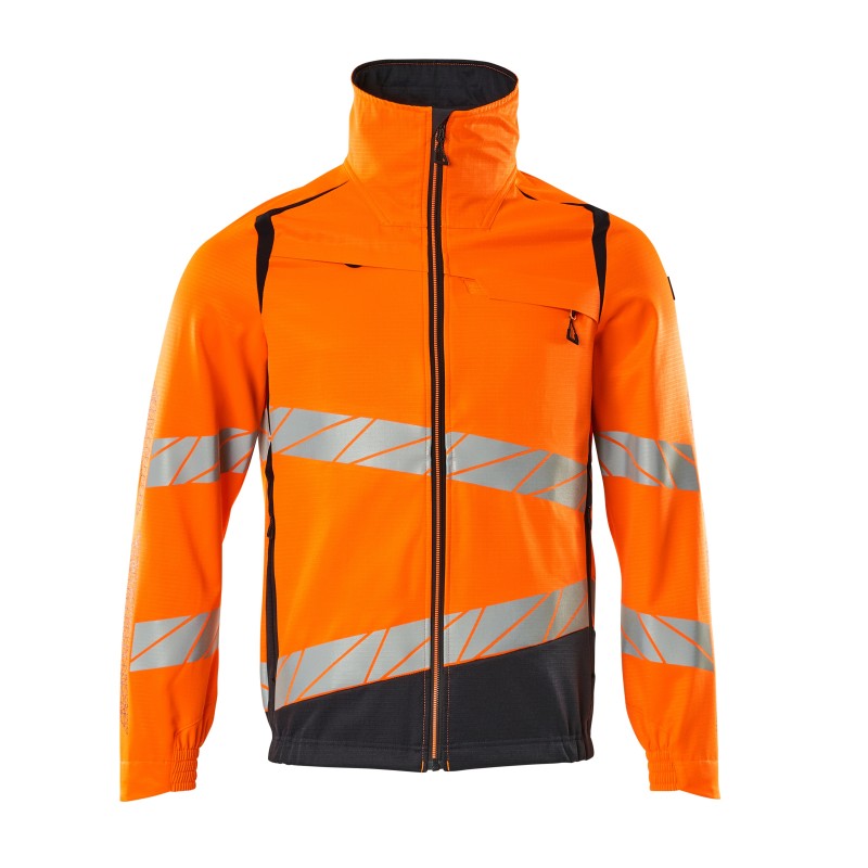Kurtka MASCOT ACCELERATE SAFE Stretch Zones - two-toned - ProWash® hi-vis orange/dark navy rozm. S