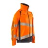 Kurtka MASCOT ACCELERATE SAFE Stretch Zones - two-toned - ProWash® hi-vis orange/dark navy rozm. XL