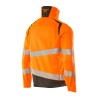 Kurtka MASCOT ACCELERATE SAFE Stretch Zones - two-toned - ProWash® hi-vis orange/dark anthracite rozm. M