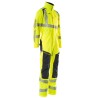 Kombinezon MASCOT ACCELERATE SAFE Stretch Zones - two-toned - ProWash hi-vis yellow/dark navy rozm. L