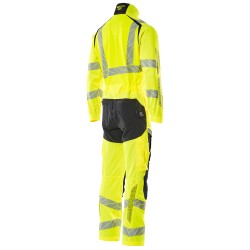 Kombinezon MASCOT ACCELERATE SAFE Stretch Zones - two-toned - ProWash hi-vis yellow/dark navy rozm. XL
