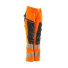 Spodnie damskie MASCOT ACCELERATE SAFE DIAMOND - Stretch Zones - two-toned hi-vis orange/dark navy rozm. 82C38