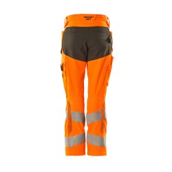Spodnie damskie MASCOT ACCELERATE SAFE DIAMOND - Stretch Zones - two-toned hi-vis orange/dark anthracite rozm. 82C44