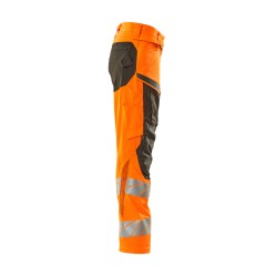 Spodnie damskie MASCOT ACCELERATE SAFE DIAMOND - Stretch Zones - two-toned hi-vis orange/dark anthracite rozm. 82C56
