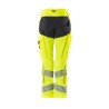 Spodnie damskie MASCOT ACCELERATE SAFE DIAMOND - Stretch Zones - two-toned hi-vis yellow/dark navy rozm. 82C38