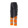Spodnie MASCOT ACCELERATE SAFE Stretch Zones - two-toned - ProWash dark navy/hi-vis orange rozm. 82C45