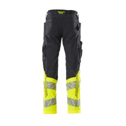 Spodnie MASCOT ACCELERATE SAFE Stretch Zones - two-toned - ProWash dark navy/hi-vis yellow rozm. 90C46
