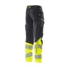 Spodnie MASCOT ACCELERATE SAFE Stretch Zones - two-toned - ProWash dark navy/hi-vis yellow rozm. 90C51