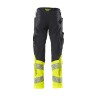 Spodnie MASCOT ACCELERATE SAFE Stretch Zones - two-toned - ProWash dark navy/hi-vis yellow rozm. 90C51