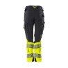 Spodnie MASCOT ACCELERATE SAFE Ladies fit DIAMOND - ULTIMATE STRETCH dark navy/hi-vis yellow rozm. 76C40