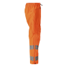 Spodnie zewnętrzne naciągane MASCOT ACCELERATE SAFE breathable - wind- and waterproof hi-vis orange rozm. 2XL