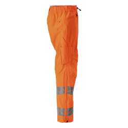Spodnie zewnętrzne naciągane MASCOT ACCELERATE SAFE breathable - wind- and waterproof hi-vis orange rozm. 4XL