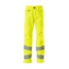 Spodnie zewnętrzne naciągane MASCOT ACCELERATE SAFE breathable - wind- and waterproof hi-vis yellow rozm. S