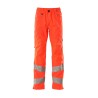 Spodnie zewnętrzne naciągane MASCOT ACCELERATE SAFE breathable - wind- and waterproof hi-vis red rozm. 3XL