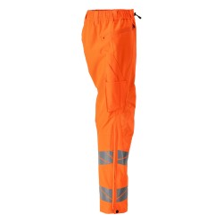 Spodnie zewnętrzne naciągane MASCOT ACCELERATE SAFE breathable - wind- and waterproof hi-vis red rozm. 5XL