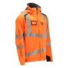 Kurtka MASCOT ACCELERATE SAFE breathable - wind- and waterproof - two-toned hi-vis orange/dark anthracite rozm. 4XL