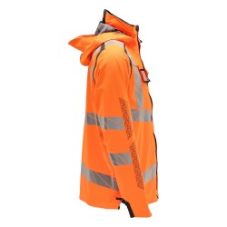 Kurtka MASCOT ACCELERATE SAFE breathable - wind- and waterproof - two-toned hi-vis orange/dark anthracite rozm. 4XL