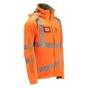 Kurtka MASCOT ACCELERATE SAFE breathable - wind- and waterproof - two-toned hi-vis orange/moss green rozm. 4XL