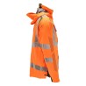 Kurtka MASCOT ACCELERATE SAFE breathable - wind- and waterproof - two-toned hi-vis orange/moss green rozm. 4XL