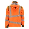 Kurtka MASCOT ACCELERATE SAFE breathable - wind- and waterproof - two-toned hi-vis orange/moss green rozm. 4XL