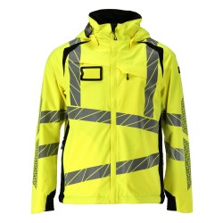 Kurtka MASCOT ACCELERATE SAFE breathable - wind- and waterproof - two-toned hi-vis yellow/black rozm. 4XL