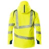 Kurtka MASCOT ACCELERATE SAFE breathable - wind- and waterproof - two-toned hi-vis yellow/dark petroleum rozm. L