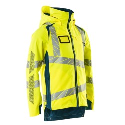 Kurtka MASCOT ACCELERATE SAFE breathable - wind- and waterproof - two-toned hi-vis yellow/dark petroleum rozm. 4XL