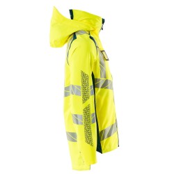 Kurtka MASCOT ACCELERATE SAFE breathable - wind- and waterproof - two-toned hi-vis yellow/dark petroleum rozm. 4XL