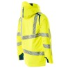 Kurtka MASCOT ACCELERATE SAFE breathable - wind- and waterproof - two-toned hi-vis yellow/dark petroleum rozm. 4XL
