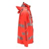 Kurtka MASCOT ACCELERATE SAFE breathable - wind- and waterproof - two-toned hi-vis red/dark anthracite rozm. 4XL