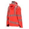 Kurtka MASCOT ACCELERATE SAFE breathable - wind- and waterproof - two-toned hi-vis red/dark anthracite rozm. 4XL