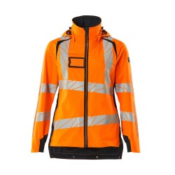 Kurtka MASCOT ACCELERATE SAFE Ladies fit - breathable - wind- and waterproof - two-toned hi-vis orange/dark navy rozm. 4XL