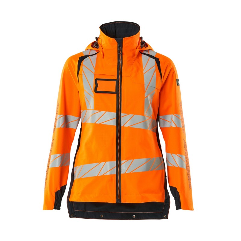 Kurtka MASCOT ACCELERATE SAFE Ladies fit - breathable - wind- and waterproof - two-toned hi-vis orange/dark navy rozm. 4XL